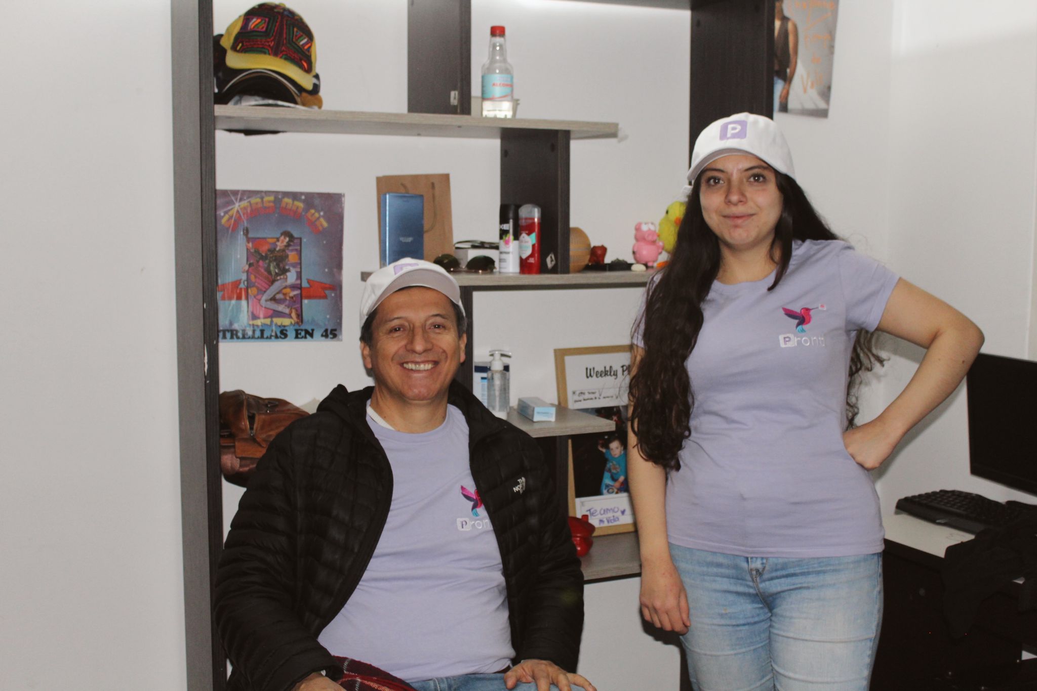 Carolina y Oscar en Pronti