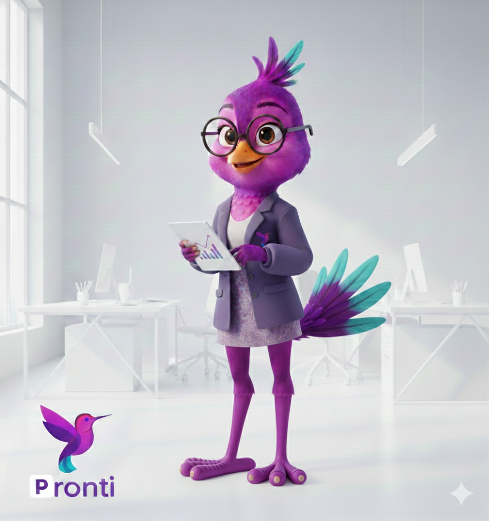 Pronti Mascota Agente IA