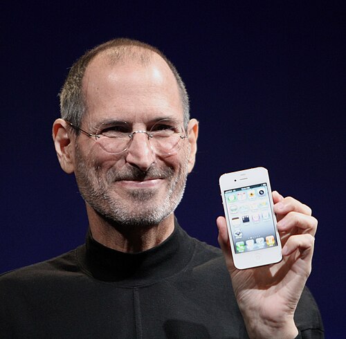 Steve Jobs durante una presentación
